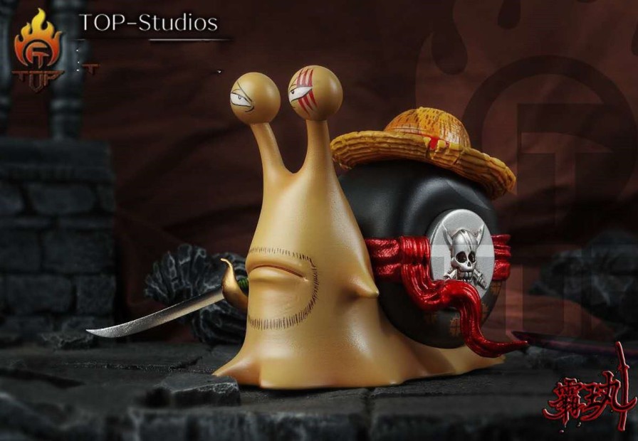 Anime TOP Studios One Piece Gk Figures | [Pre-Order] One Piece Gk Figures - Shanks Transponder Snails Gk1509 | Gk Figure
