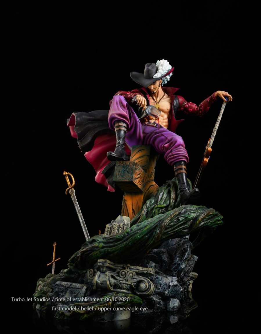 Anime Turbo Jet Studios One Piece Gk Figures | [Pre-Order] One Piece Gk Figures - Hawkeyes - Dracule Mihawk Gk1509 | Gk Figure