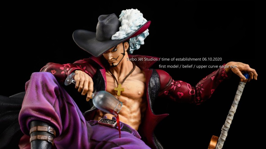 Anime Turbo Jet Studios One Piece Gk Figures | [Pre-Order] One Piece Gk Figures - Hawkeyes - Dracule Mihawk Gk1509 | Gk Figure
