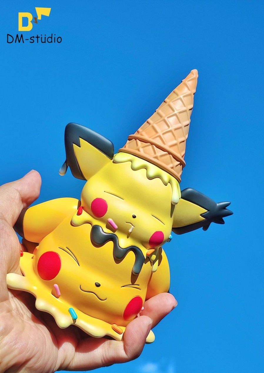 Anime DM Studios  Pokemon Gk Figures | [Pre-Order] Pokemon Gk Figures - Ice Cream Series Pichu Gk1509 | Gk Figure