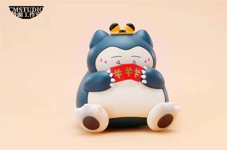Anime CM Studio Pokemon Gk Figures | [Pre-Order] Pokemon Gk Figures - Snorlax With Red Packet Gk1509 | Gk Figure