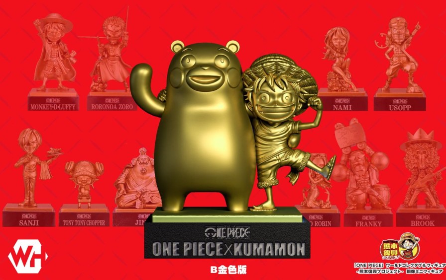 Anime WH Studio One Piece Gk Figures | [Pre-Order] One Piece Gk Figures - Kumamon And Luffy Gk1509 | Gk Figure