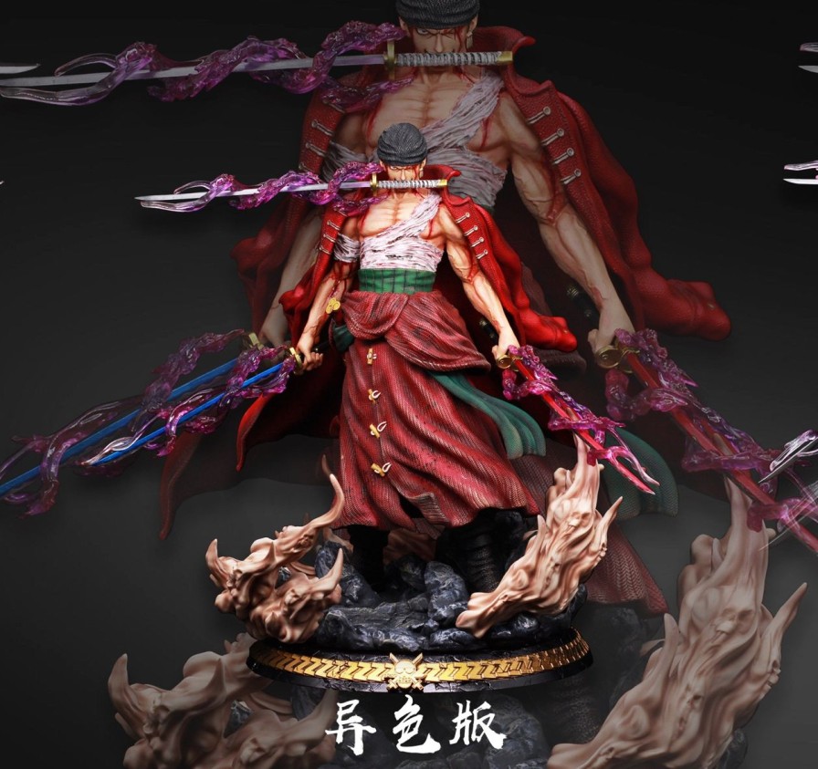 Anime Demon Studio One Piece Gk Figures | [Pre-Order] One Piece Gk Figures - Bloody Series Roronoa Zoro Gk1509 | Gk Figure