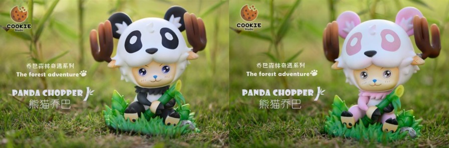 Anime Cookie Studio  One Piece Gk Figures | [Pre-Order] One Piece Gk Figures - Cookie Chopper Cosplay Panda Gk1509 | Gk Figure