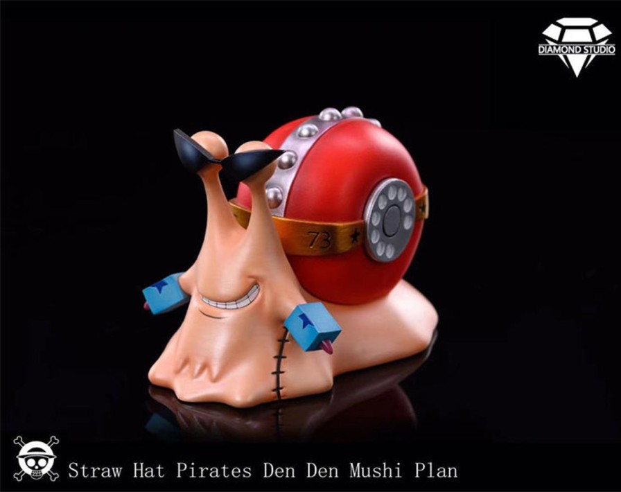 Anime Diamond Studio One Piece Gk Figures | [Pre-Order] One Piece Gk Figures - Franky Chopper Jinbe Transponder Snails Gk1509 | Gk Figure