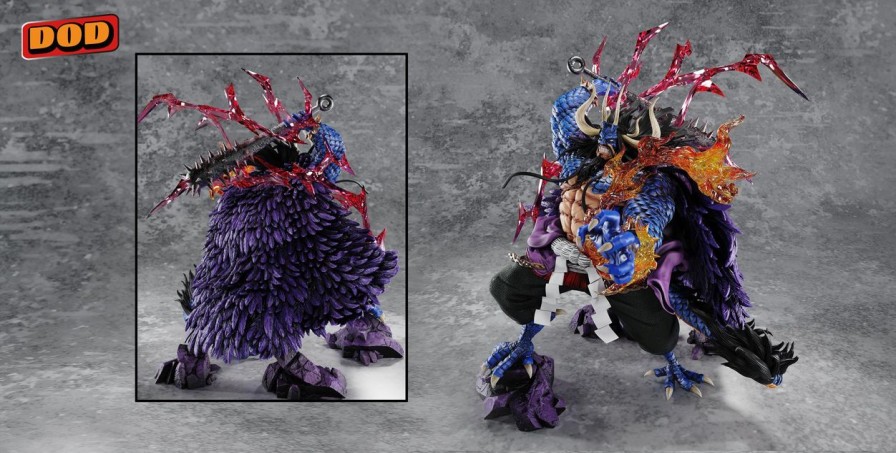 Anime DOD Studio One Piece Gk Figures | [Pre-Order] One Piece Gk Figures - Half Beast Form Kaido Gk1509 | Gk Figure