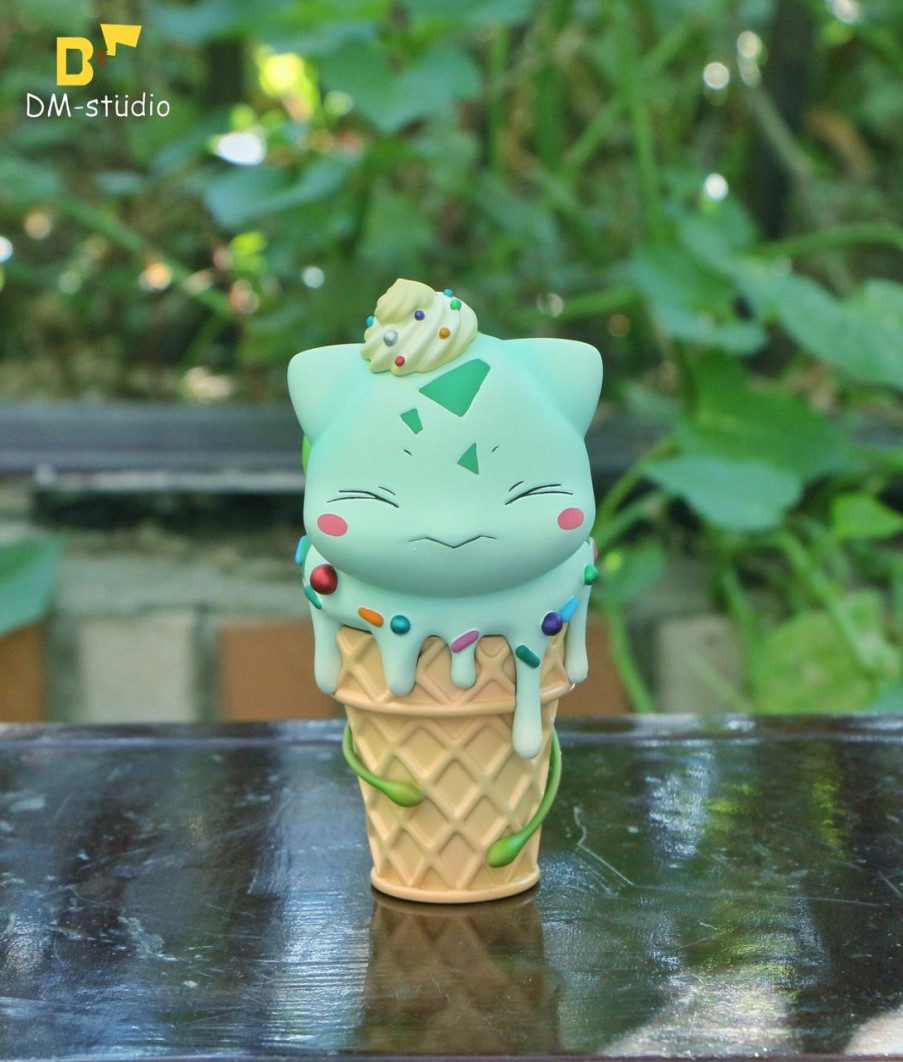 Anime DM Studios  Pokemon Gk Figures | [Pre-Order] Pokemon Gk Figures - Ice Cream Series Bulbasaur Gk1509 | Gk Figure