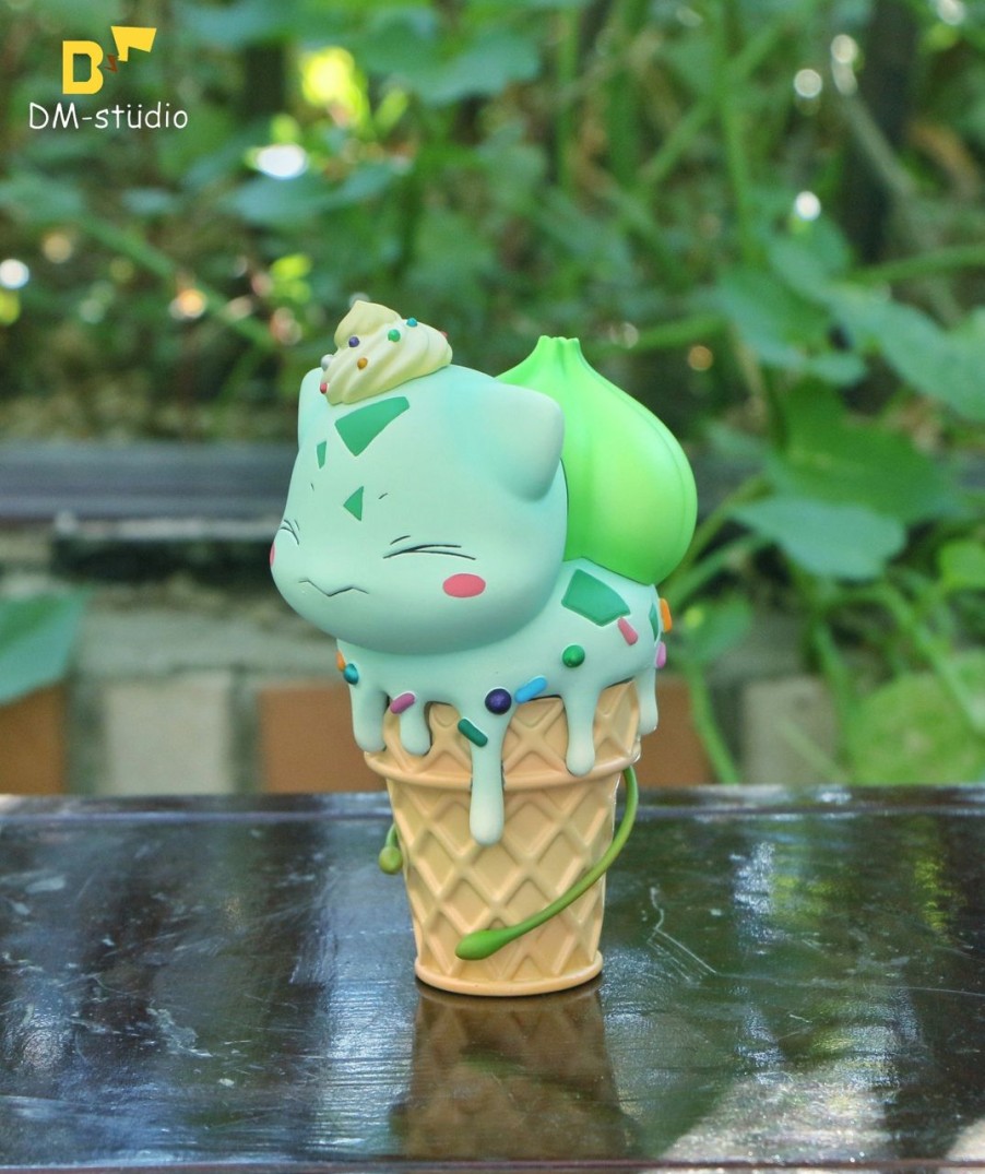 Anime DM Studios  Pokemon Gk Figures | [Pre-Order] Pokemon Gk Figures - Ice Cream Series Bulbasaur Gk1509 | Gk Figure