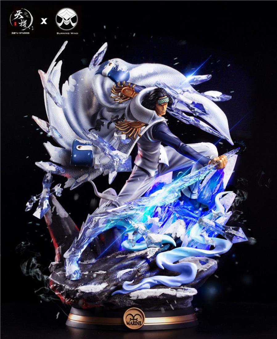 Anime TJ Studios X Burning Wind Studio One Piece Gk Figures | [Pre-Order] One Piece Gk Figures - Kuzan Gk1509 | Gk Figure