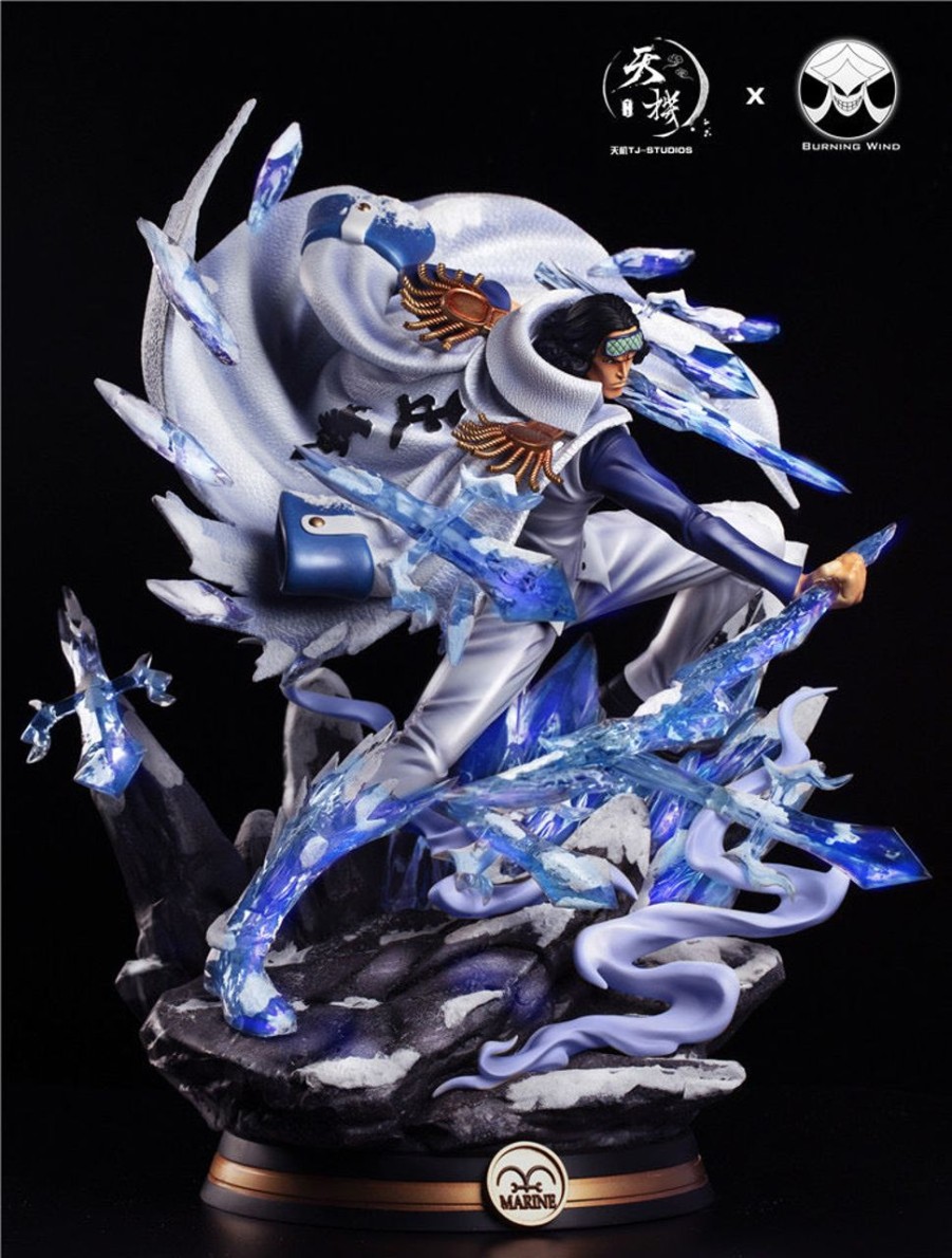 Anime TJ Studios X Burning Wind Studio One Piece Gk Figures | [Pre-Order] One Piece Gk Figures - Kuzan Gk1509 | Gk Figure