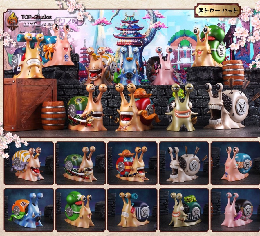 Anime TOP Studios One Piece Gk Figures | [Pre-Order] One Piece Gk Figures - Transponder Snails Gk1509 | Gk Figure