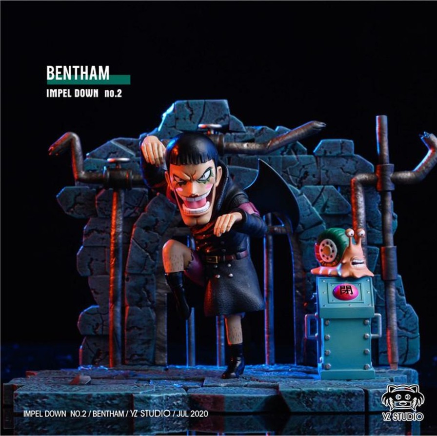 Anime YZ Studio One Piece Gk Figures | [Pre-Order] One Piece Gk Figures - Bentham - Prison Series #2 Gk1509 | Gk Figure