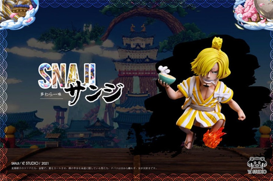Anime YZ Studio One Piece Gk Figures | [Pre-Order] One Piece Gk Figures - Wano Country Series Sanji Gk1509 | Gk Figure