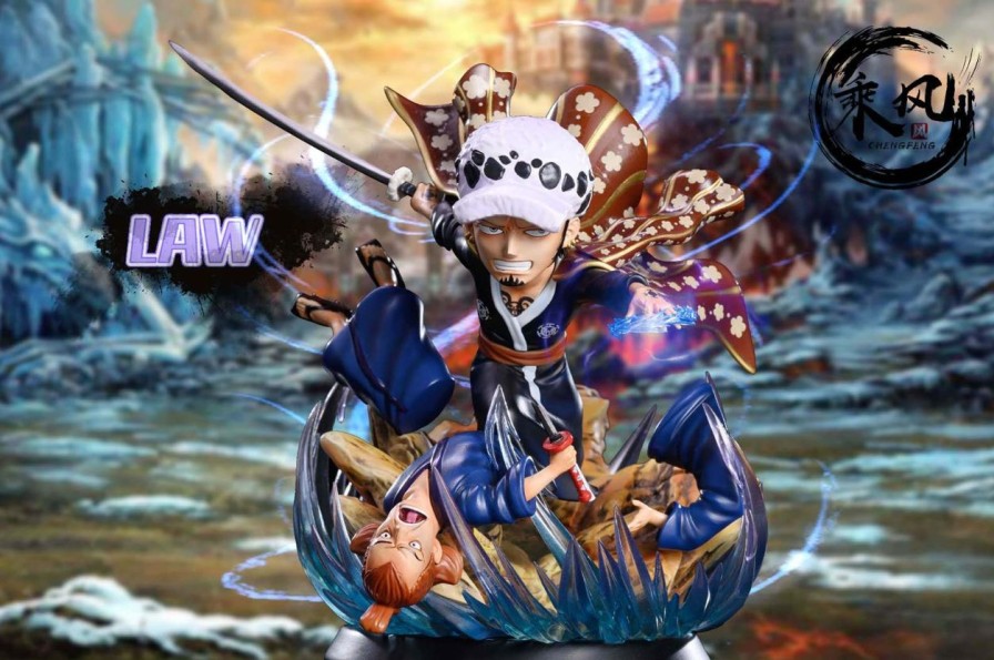 Anime Cheng Feng Studio One Piece Gk Figures | [Pre-Order] One Piece Gk Figures - Cheng Feng Trafalgar D Water Law Gk1509 | Gk Figure