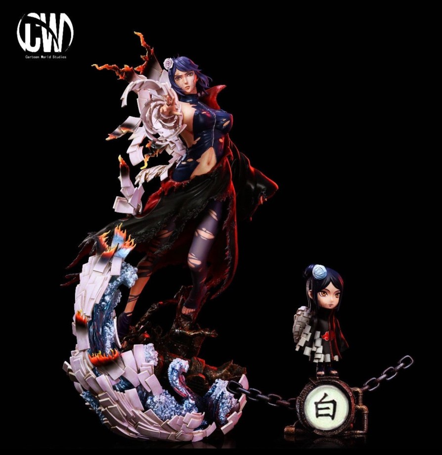 Anime Cartoon World Studios Naruto Gk Figures | [Instock] Naruto Gk Figures - Naruto Akatsuki Konan [In-Sock] Gk1509 | Gk Figure