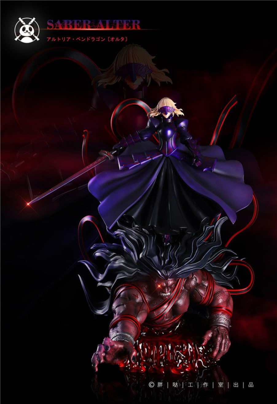 Other Movies Pang Da Studio | [Pre-Order] Fate/Grand Order Gk Figures - Pang Da Saber Alter Artoria Gk1509 | Gk Figure