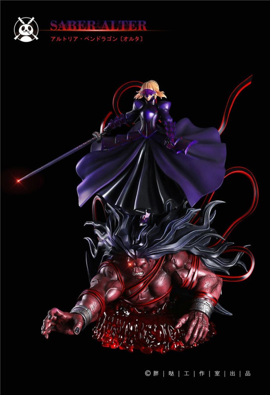 Other Movies Pang Da Studio | [Pre-Order] Fate/Grand Order Gk Figures - Pang Da Saber Alter Artoria Gk1509 | Gk Figure