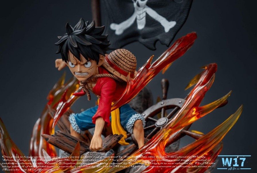 Anime W-17 Studios One Piece Gk Figures | [Instock] One Piece Gk Figures - Monkey D. Luffy Gk1509 | Gk Figure
