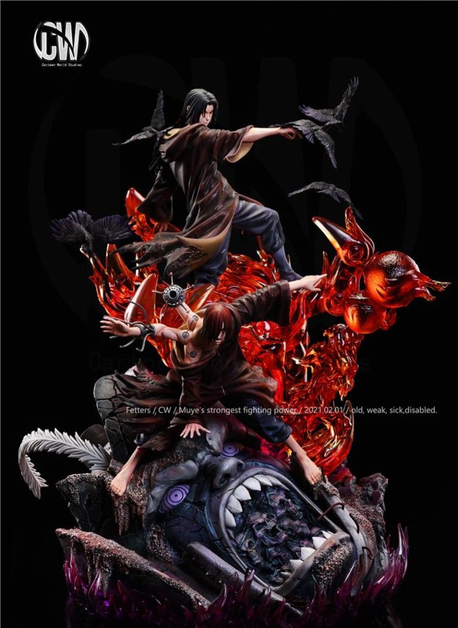 Anime Cartoon World Studios Naruto Gk Figures | [Instock] Naruto Gk Figures - Uchiha Itachi And Nagato Gk1509 | Gk Figure
