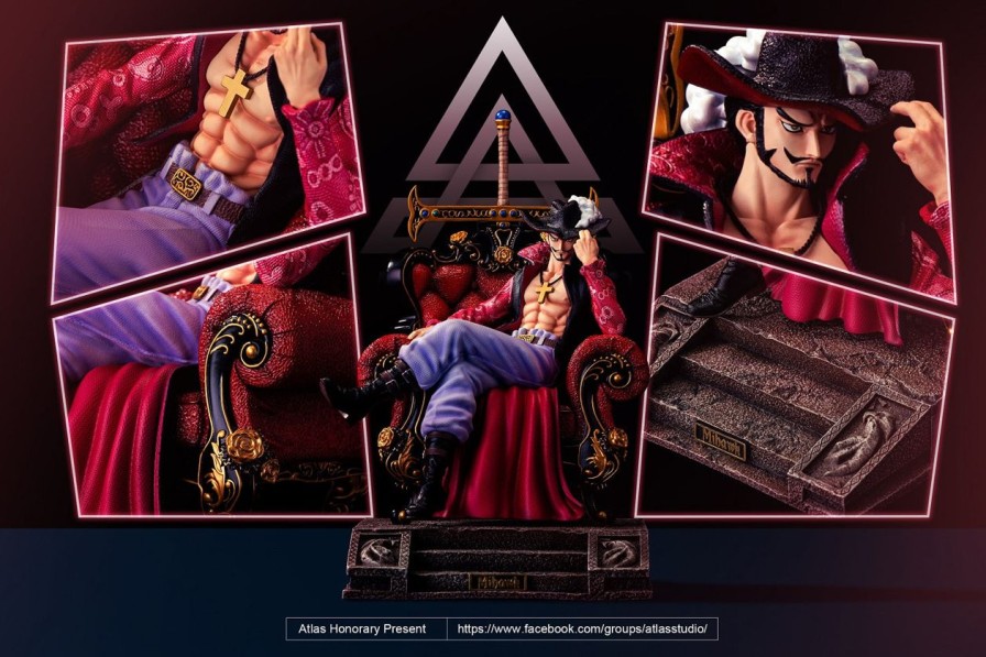 Anime Atlas Studio One Piece Gk Figures | [Pre-Order] One Piece Gk Figures - Dracule Mihawk Gk1509 | Gk Figure
