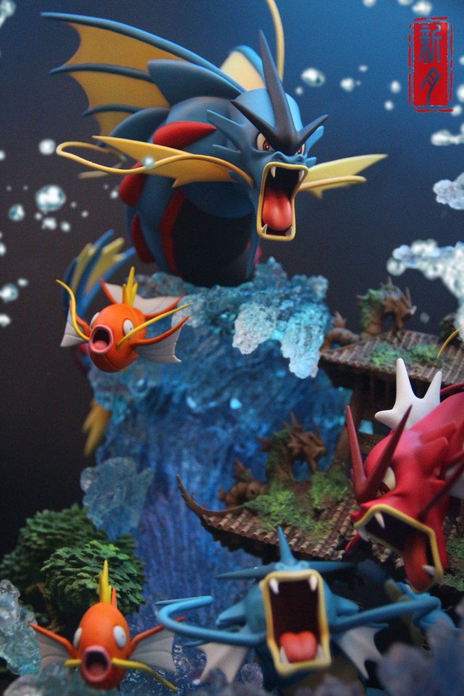 Anime Crescent Studio Pokemon Gk Figures | [Pre-Order] Pokemon Gk Figures - Gyarados Evolution Series Gk1509 | Gk Figure