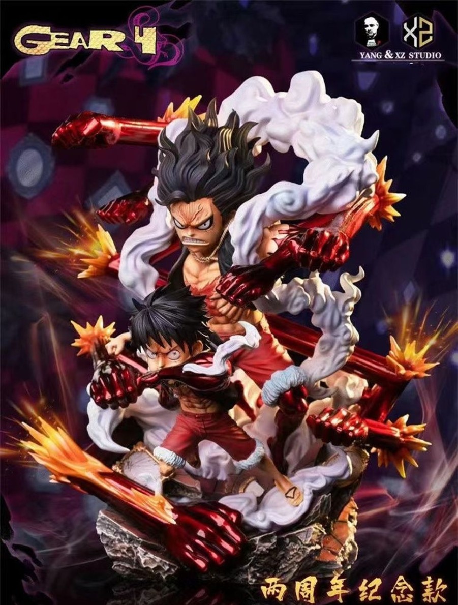 Anime XS Studios X Yang Studios One Piece Gk Figures | [Pre-Order] One Piece Gk Figures - Luffy Gear Fourth Snakeman Gk1509 | Gk Figure
