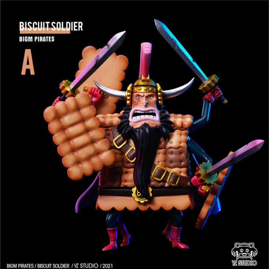Anime YZ Studio One Piece Gk Figures | [Pre-Order] One Piece Gk Figures - Big Mom Pirates Biscuit Soldiers Gk1509 | Gk Figure