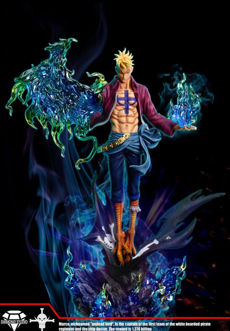 Anime Diamond Studio One Piece Gk Figures | [Instock] One Piece Gk Figures - Marco The Phoenix Gk1509 | Gk Figure