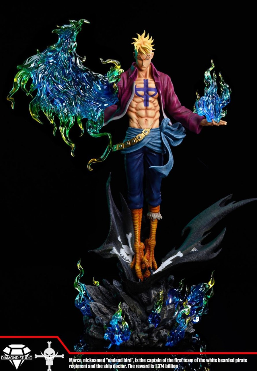 Anime Diamond Studio One Piece Gk Figures | [Instock] One Piece Gk Figures - Marco The Phoenix Gk1509 | Gk Figure