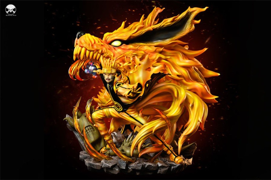 Anime Burning Wind Studio Naruto Gk Figures | [Pre-Order] Naruto Gk Figures - And Kurama Gk1509 | Gk Figure