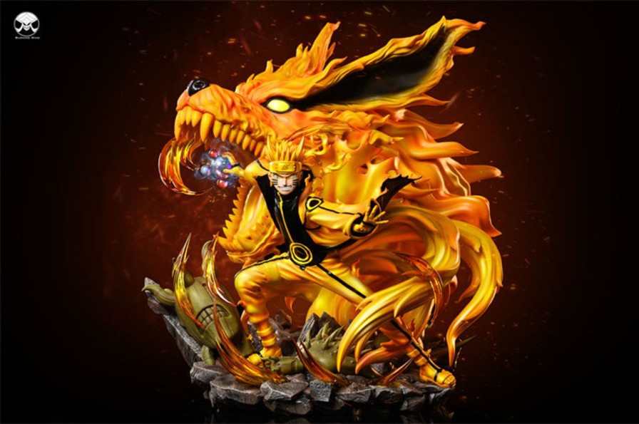 Anime Burning Wind Studio Naruto Gk Figures | [Pre-Order] Naruto Gk Figures - And Kurama Gk1509 | Gk Figure