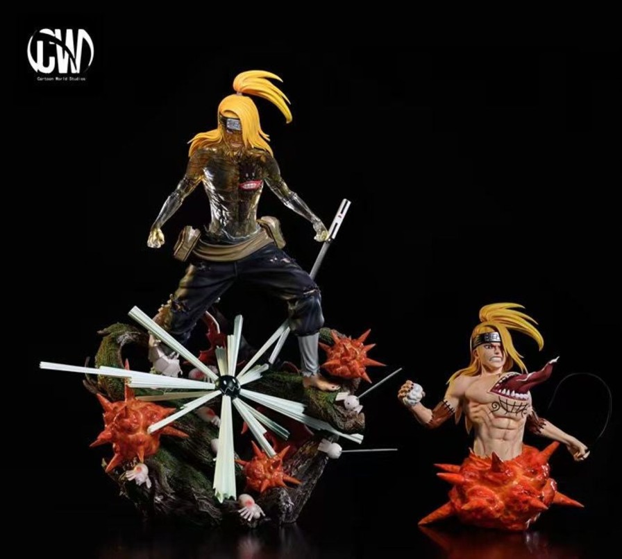 Anime Cartoon World Studios  Naruto Gk Figures | [Pre-Order] Naruto Gk Figures - Cartoon World Naruto Akatsuki Series Deidara Gk1509 | Gk Figure