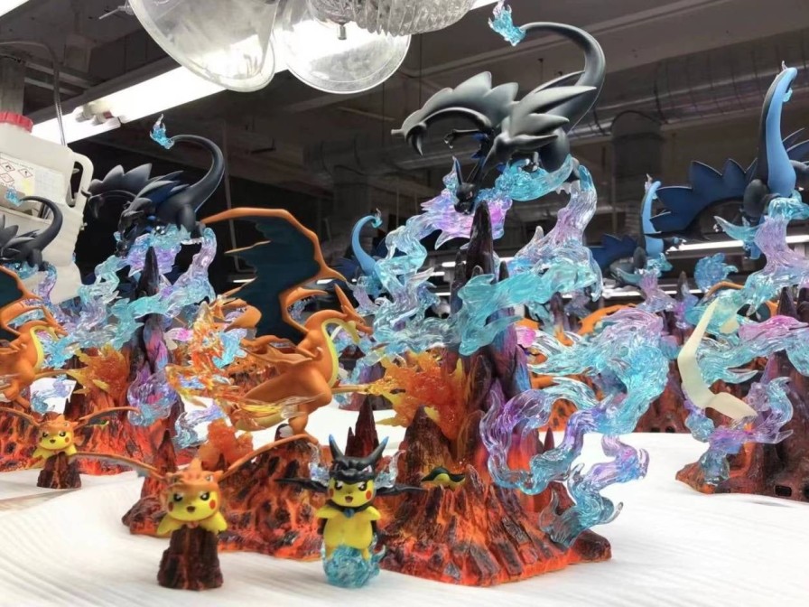 Anime Crescent Studio Pokemon Gk Figures | [Instock] Pokemon Gk Figures - Mega Charizard Xy Gk1509 | Gk Figure