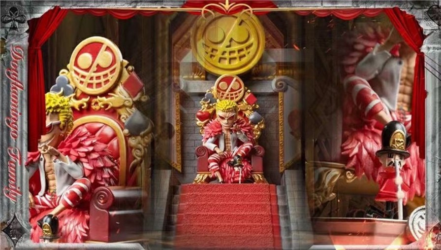 Anime Warhead Studios One Piece Gk Figures | [Pre-Order] One Piece Gk Figures - Donquixote Pirates Doflamingo Gk1509 | Gk Figure