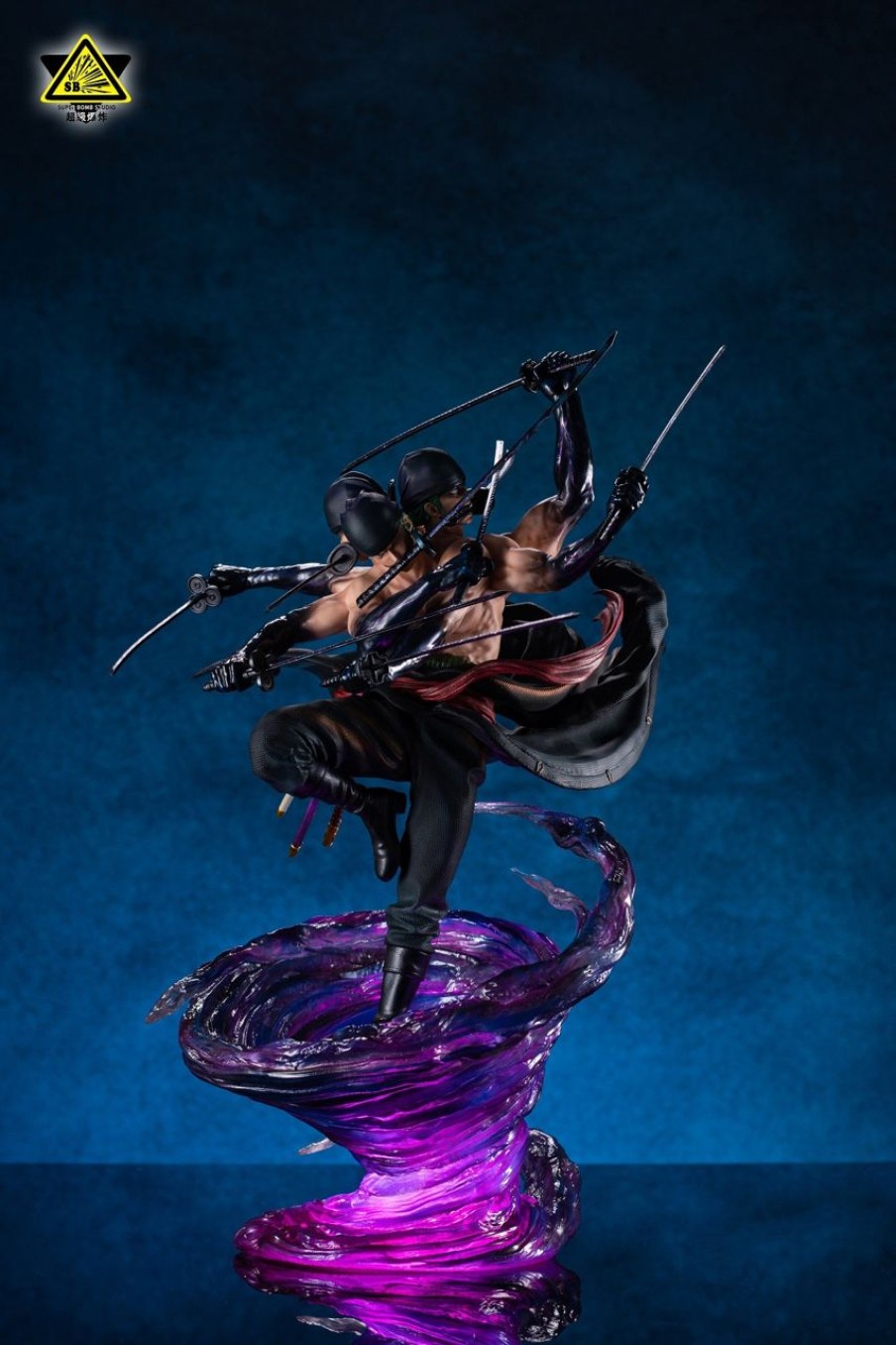 Anime Tremendous Bomb Studio One Piece Gk Figures | [Pre-Order] One Piece Gk Figures - Kyutoryu Roronoa Zoro Gk1509 | Gk Figure