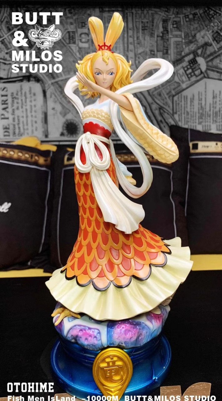 Anime Butt & Milos Studio One Piece Gk Figures | [Pre-Order] One Piece Gk Figures - Ryugu Kingdom Series Gk1509 | Gk Figure