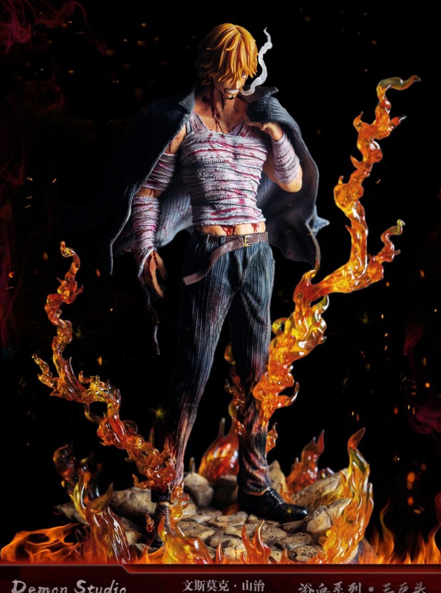 Anime Demon Studio One Piece Gk Figures | [Pre-Order] One Piece Gk Figures - Bloody Series Vinsmoke Sanji Gk1509 | Gk Figure