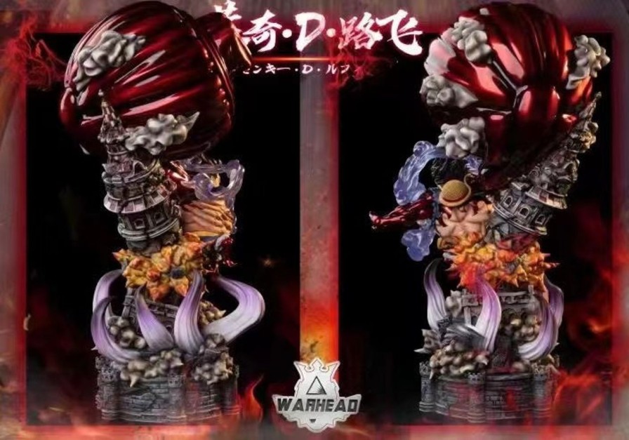 Anime Warhead Studios One Piece Gk Figures | [Pre-Order] One Piece Gk Figures - One Piece Luffy Gear Fourth Gk1509 | Gk Figure