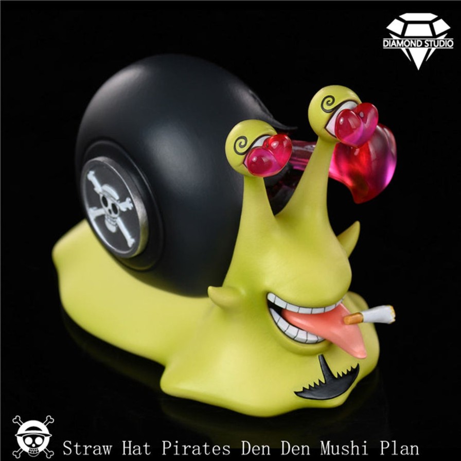 Anime Diamond Studio One Piece Gk Figures | [Pre-Order] One Piece Gk Figures - Sanji Luffy Nami Transponder Snail Gk1509 | Gk Figure