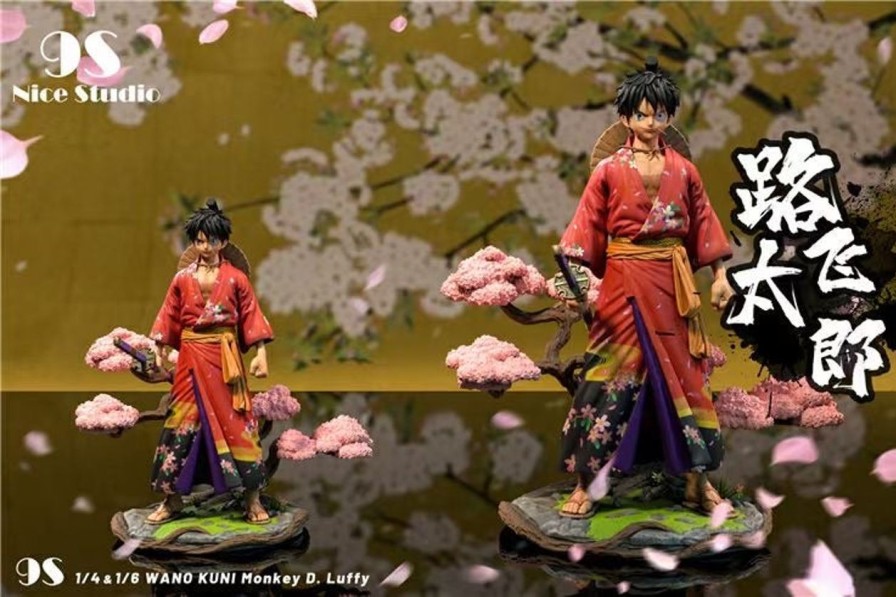 Anime 9S Studio One Piece Gk Figures | [Pre-Order] One Piece Gk Figures - 9S Wano Country Series Luffy Gk1509 | Gk Figure