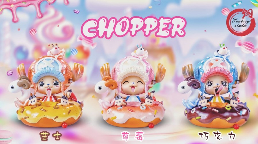 Anime Fantasy Studio One Piece Gk Figures | [Pre-Order] One Piece Gk Figures - Fantasy Doughnut Series Chopper Gk1509 | Gk Figure